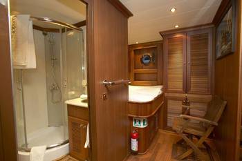 Luxe hut op schip 2 Hut A op schip 2