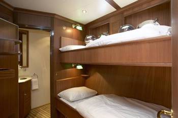 Luxe hut B op schip 2 Hut B schip 2