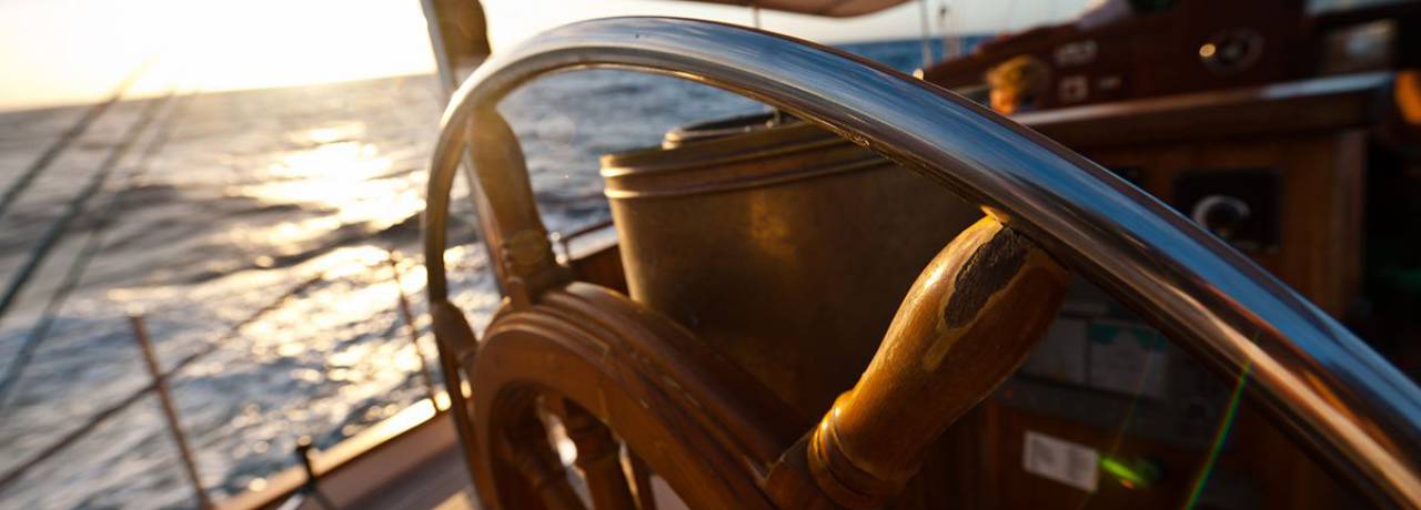 classic sailingyacht of 54 mtr